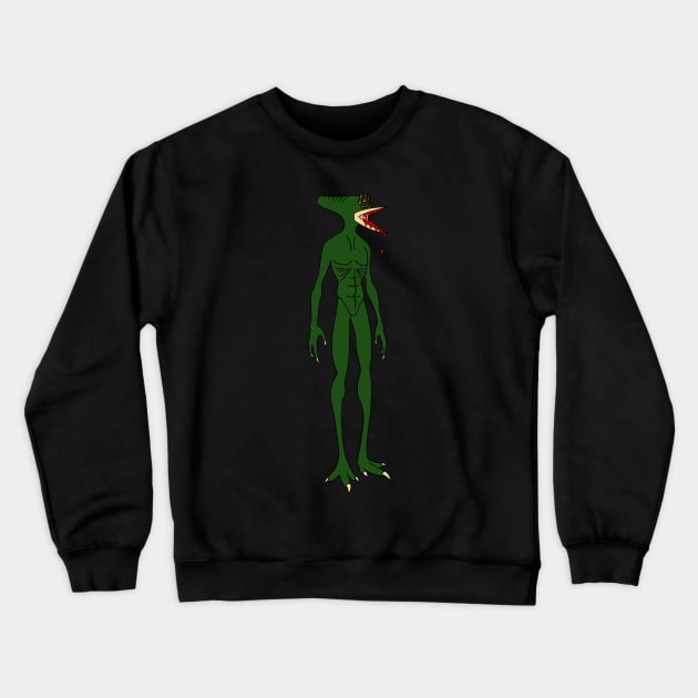 Alien Boy Crewneck Sweatshirt by Sew Sick Threads